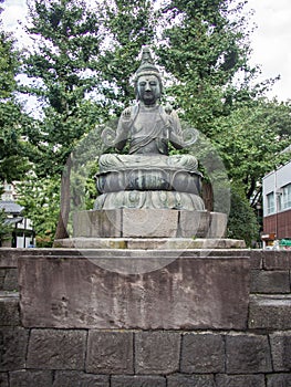 Sensoji æµ…è‰å¯º Temple, Tokyo, Japan, Buddha Statue